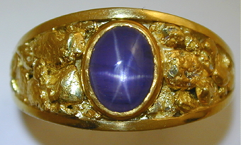 7C with Lavender Star Sapphire